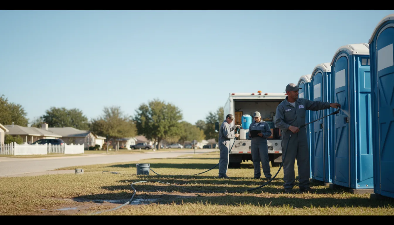 Long-Term Portable Toilet Rental in Meservey, IA near me